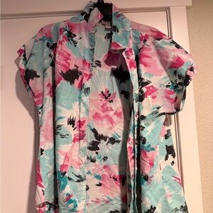 🌶️Colorful Abstract Men's Shirt made in usa